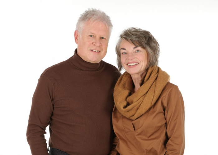 Hugo Zech mit Gattin Astrid